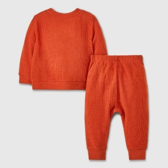 Baby Thermal Ribbed Top & Bottom Set. - Picture 6 of 7